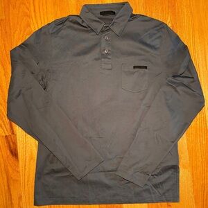 PRADA Milano Long Sleeve Runway Polo 🔥